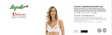 LEPE230- 230 reggiseno donna linea belseno coppa b - Fratelli Parenti